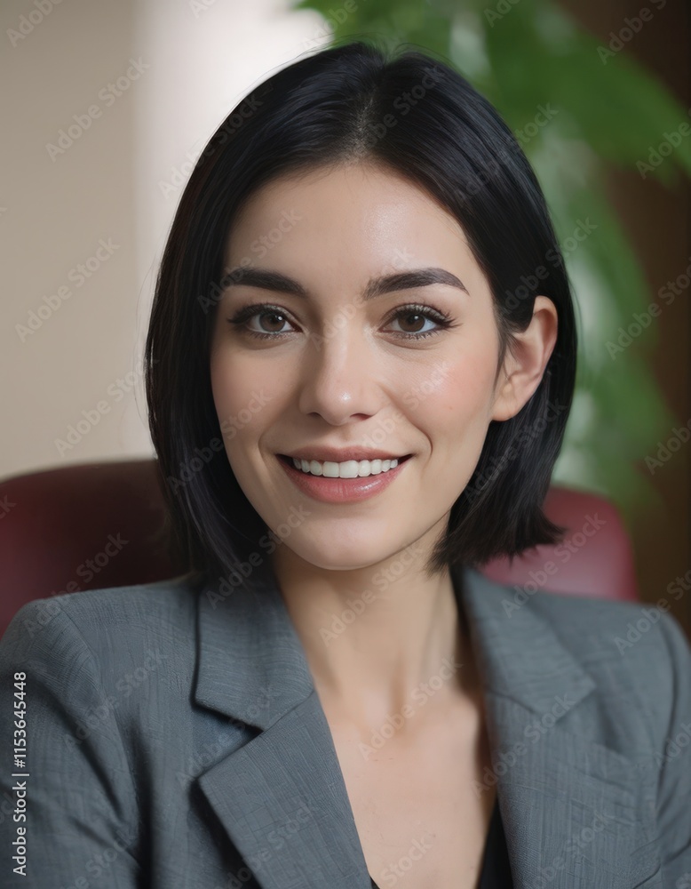 portrait of a businesswoman in office portrait of a businesswoman in office