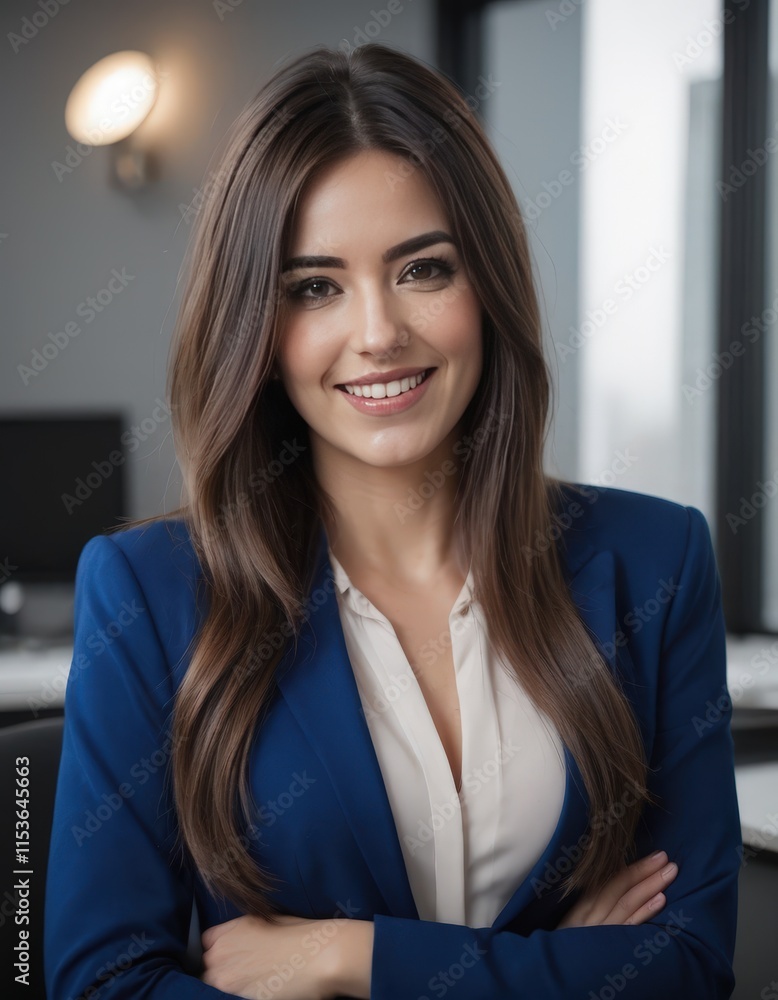portrait of a businesswoman in office portrait of a businesswoman in office