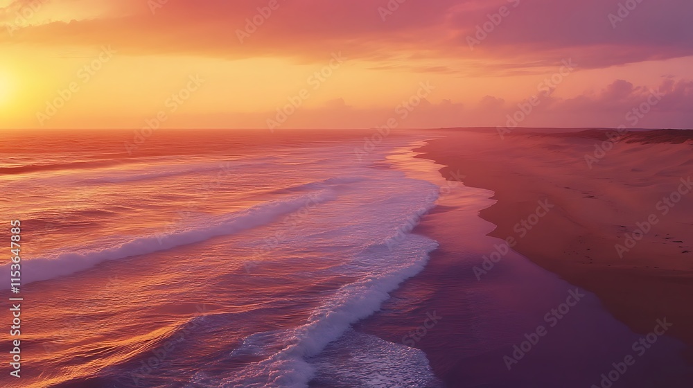 sunset on the beach sunset on the beach