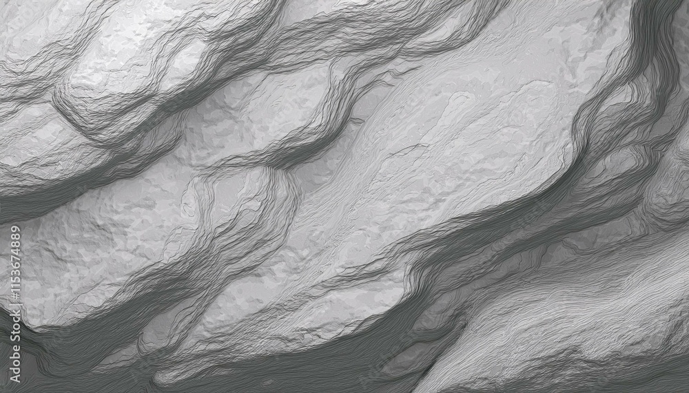Obraz premium Light gray rock backdrop. Generated image