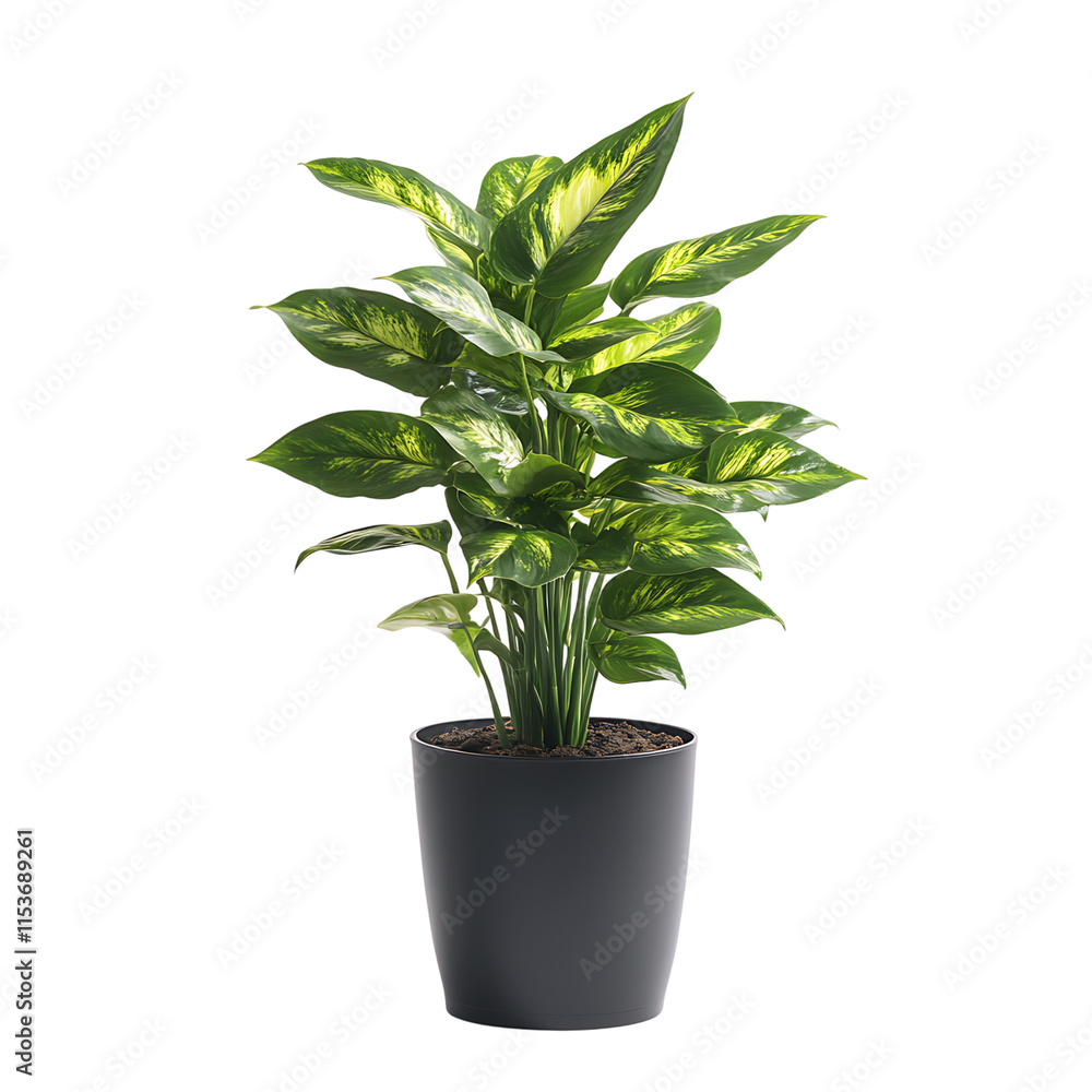 house plant isolated on white background full depth of field house plant isolated on white background full depth of field