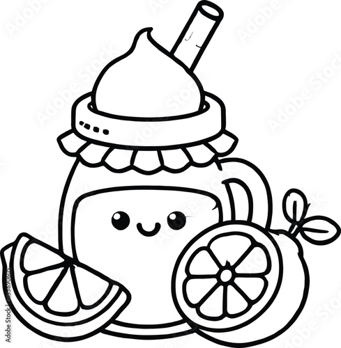 Kawaii Delights Sweet Treats Coloring Fun for Kids, Sugar & Smiles Kawaii Desserts to Color, Kawaii Candyland: Cute Sweet Treats Coloring Pages