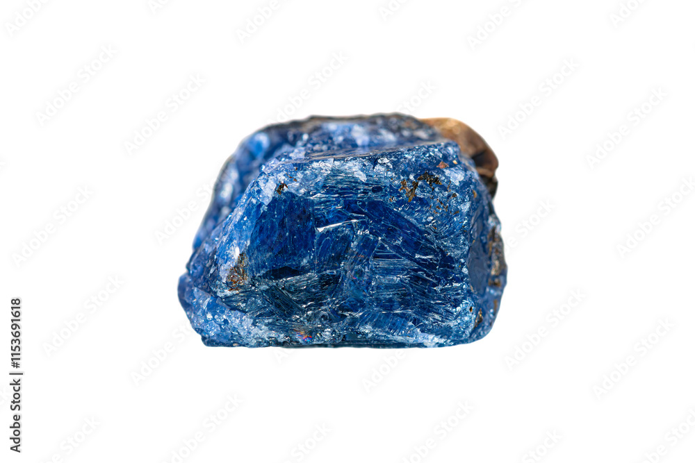 Natural rough blue sapphire gemstone on white background (corundum gemstone group)(selective focus) Natural rough blue sapphire gemstone on white background (corundum gemstone group)(selective focus)