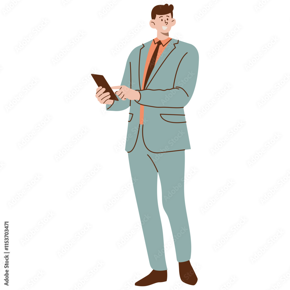 Business people working. Different men, women wearing smart casual office outfits standing with computer. Diverse stylish men wearing modern street fashion clothes. Handsome guys in casual autumn, fal Business people working. Different men, women wearing smart casual office outfits standing with computer. Diverse stylish men wearing modern street fashion clothes. Handsome guys in casual autumn, fal