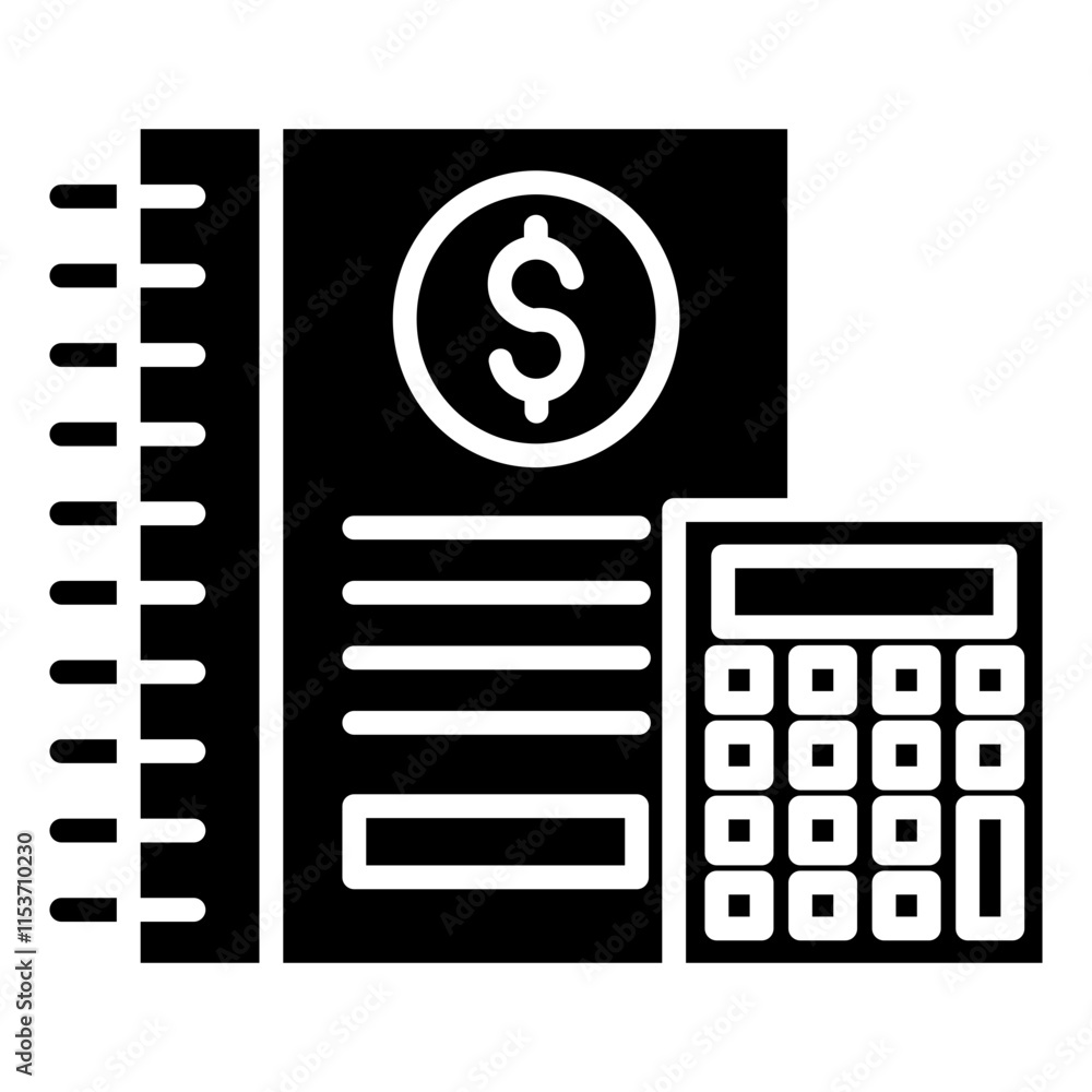 Book Keeping Icon Book Keeping Icon