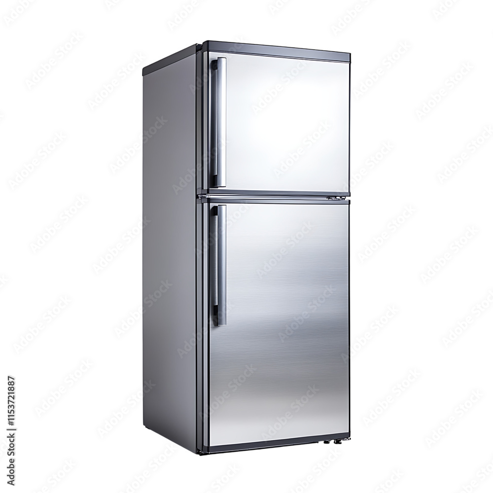 refrigerator isolated on white background full depth of field refrigerator isolated on white background full depth of field