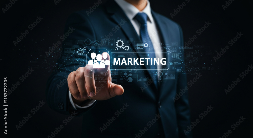 Fototapeta premium Marketing