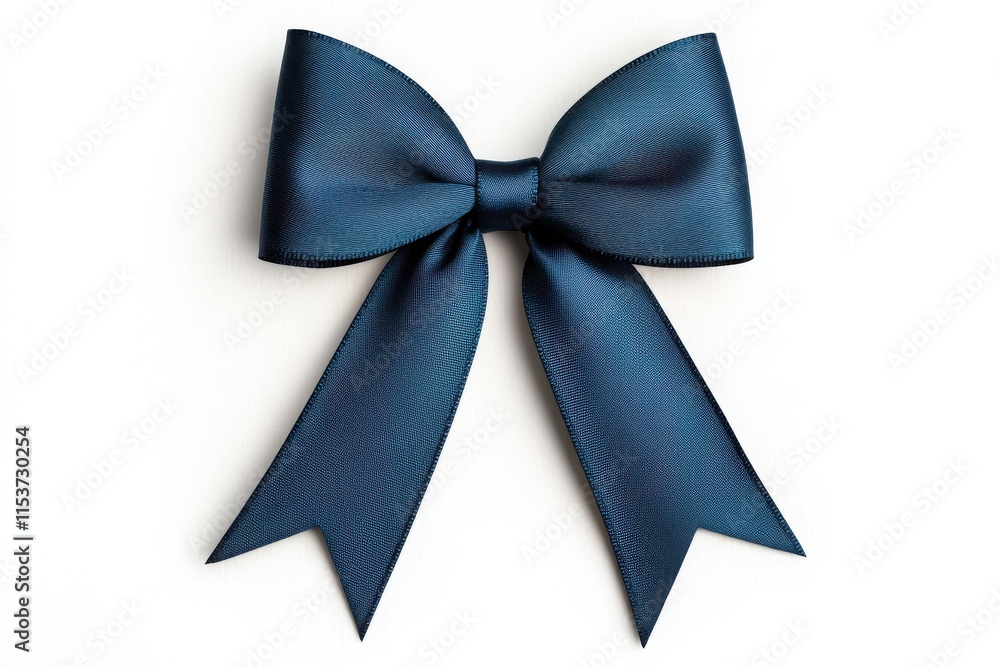 A beautiful dark blue ribbon bow, perfect for gifts, decorations, and crafts to add a touch of elegance and style. A beautiful dark blue ribbon bow, perfect for gifts, decorations, and crafts to add a touch of elegance and style.