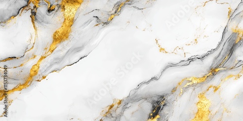 High resolution natural satvario marble texture background featuring white marble with golden veins. This elegant satvario marble showcases the beauty of marble, making it perfect for various design