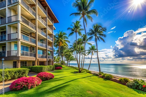 Waialae Beach Park Kahala Oahu Hawaii Condo: Eye-Level View Luxury Oceanfront Resort photo