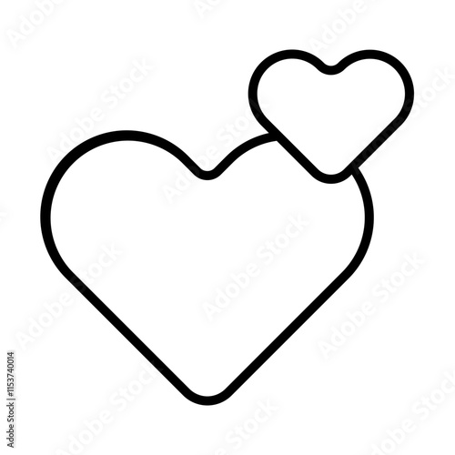 Heart icon design