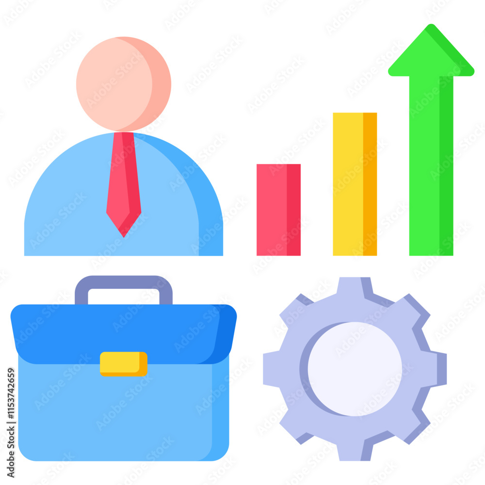 Career Advancement Icon Career Advancement Icon