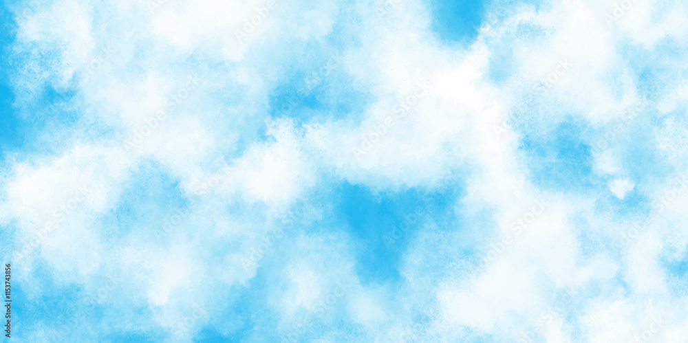 abstract painting soft blue textured on wet white paper, blue watercolor splash stroke background with clouds, blue watercolor gradient paint grunge sky clouds texture. abstract painting soft blue textured on wet white paper, blue watercolor splash stroke background with clouds, blue watercolor gradient paint grunge sky clouds texture.