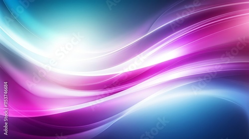 Futuristic metaverse Web3 abstract background with neon LED light tunnel, 5G speed concepts, teal and purple swirling ripples, and vibrant vortex design for modern presentations and creative templates