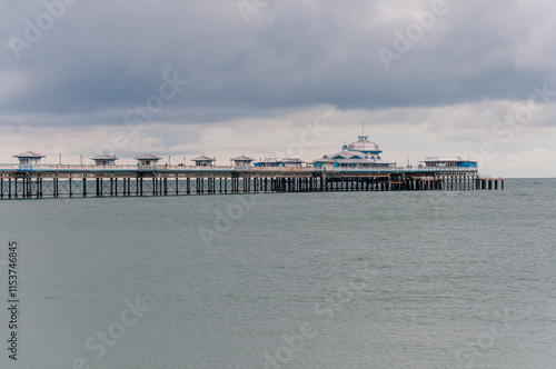 Llandudno is a picturesque seaside town in Wales, known for its elegant Victorian architecture, wide promenade, sandy beaches, and the Great Orme hill offering stunning views.
