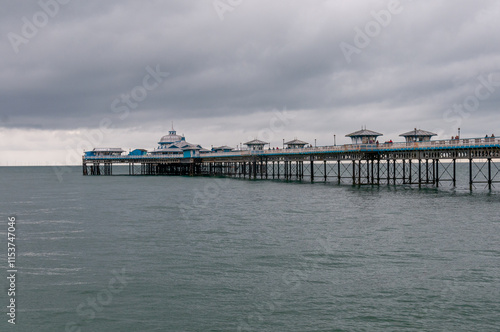 Llandudno is a picturesque seaside town in Wales, known for its elegant Victorian architecture, wide promenade, sandy beaches, and the Great Orme hill offering stunning views.