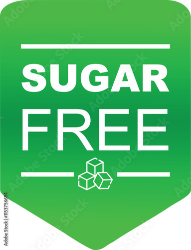 Sugar free label design