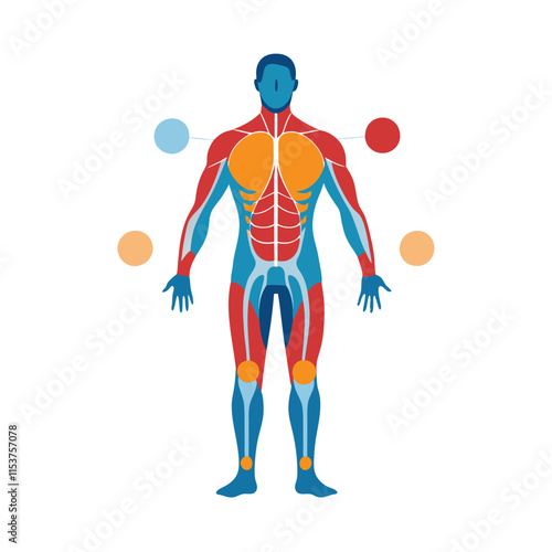 Health problems concept vector illustration