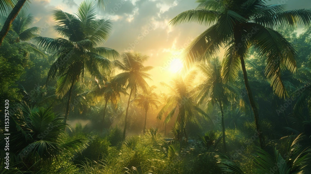 green coconut trees green coconut trees