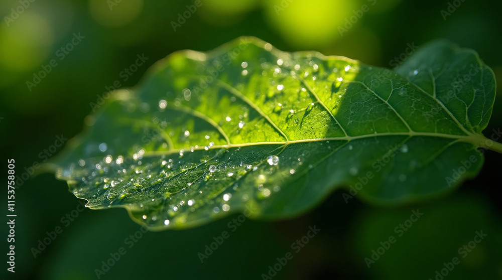 Water Droplets on Green Leaf
Water Droplets on Green Leaf