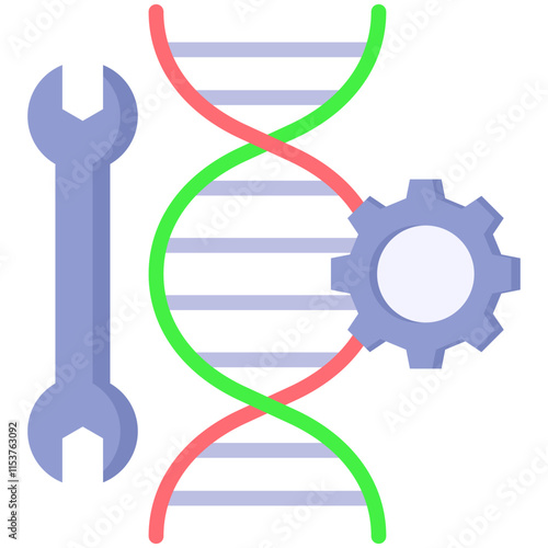 Genetic Editing Icon