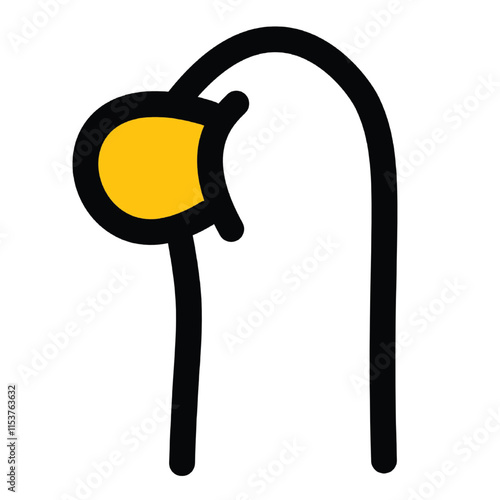 illustration of various funny duck behaviors with line art theme