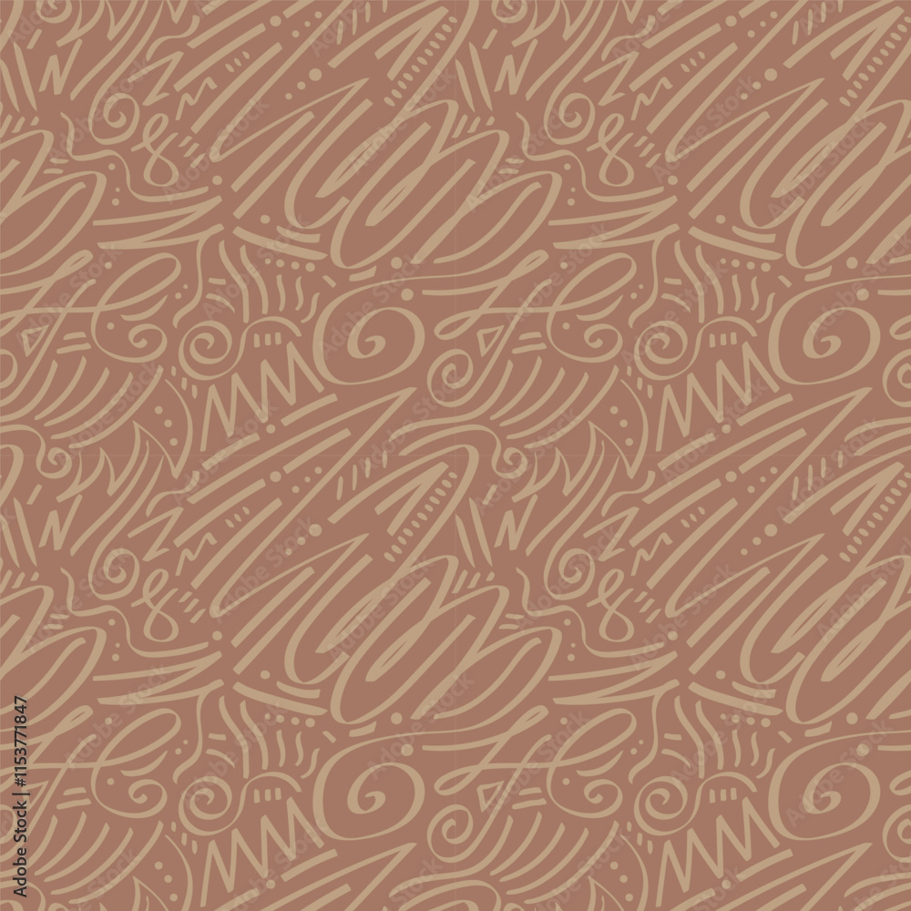 Fototapeta premium Abstract Mocha Mousse Light Pattern