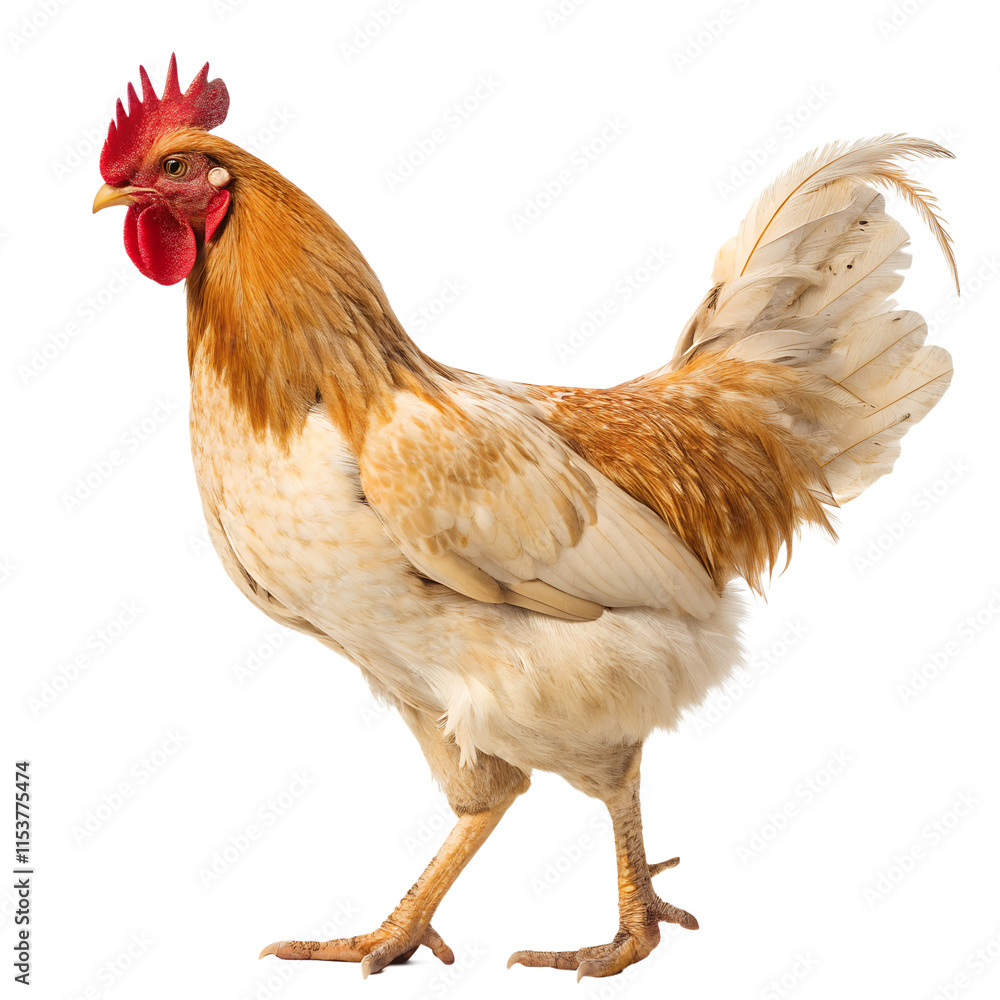 Fototapeta premium chicken isolated on png or transparent background