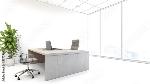 Smart electronic devices in business offices, illustrating how technology enhances workplace productivity, with warm tones highlighting the integration of smart tools that streamline operations, foste photo