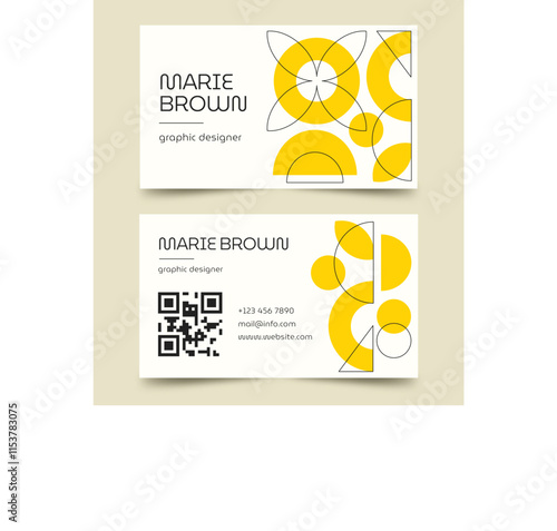 Business card template