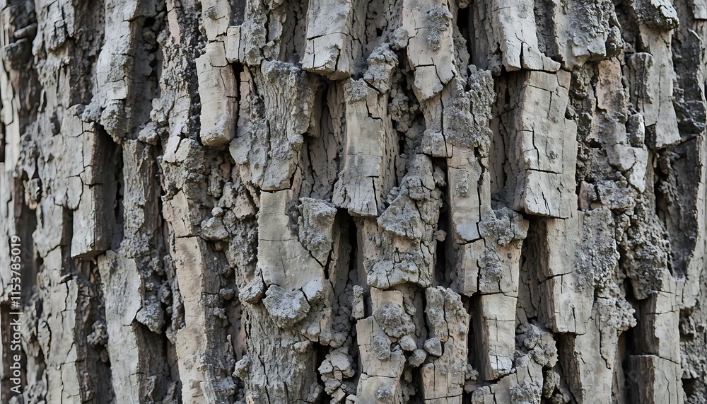 Detailed Texture Of Cracked Tree Bark Surface Detailed Texture Of Cracked Tree Bark Surface