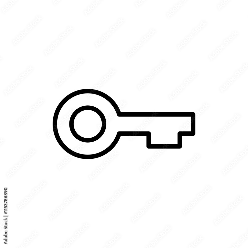 Key icon vector. Key sign and symbol. Key icon vector. Key sign and symbol.