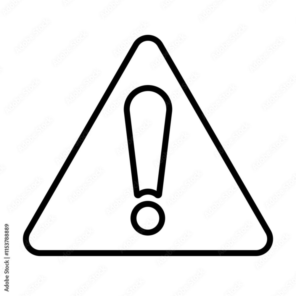 Warning icon design