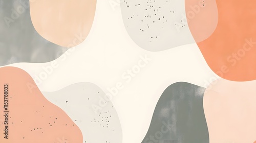 Wallpaper Mural Abstract Organic Shapes Background Design Torontodigital.ca