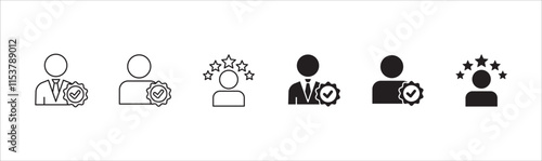 Professional expert icon. Specialist icons. Icon compatible for worker, employee, expertise, competency, mastery, mentor, talent, qualification.