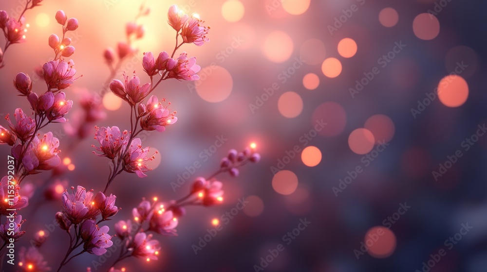 A serene close-up of pink blossoms with a dreamy bokeh background. A serene close-up of pink blossoms with a dreamy bokeh background.