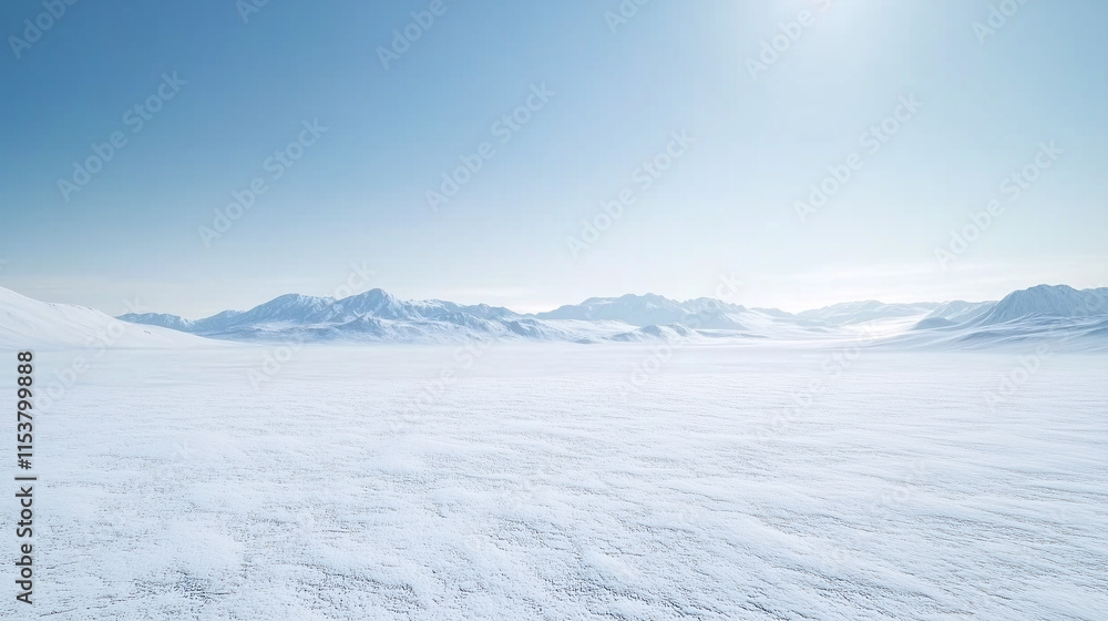 snow mountains and empty snowland background snow mountains and empty snowland background