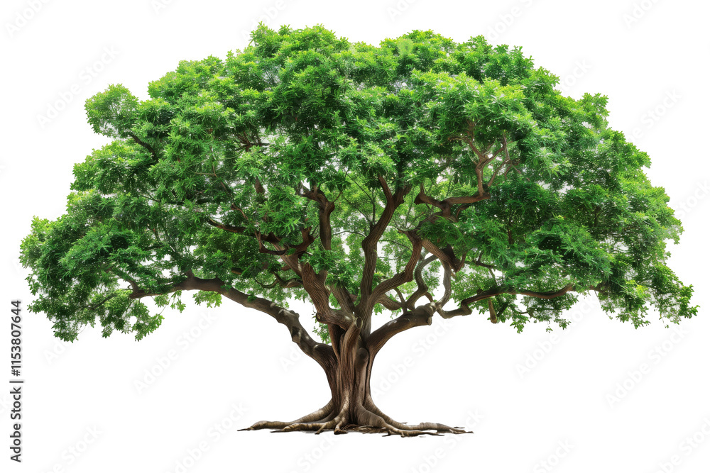 Big green tree spreading branch isolated on white background png transparent clipart. Big green tree spreading branch isolated on white background png transparent clipart.