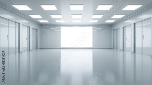 Wallpaper Mural Cleanroom Environment for Aerospace Operations Torontodigital.ca