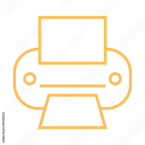 Print icon design