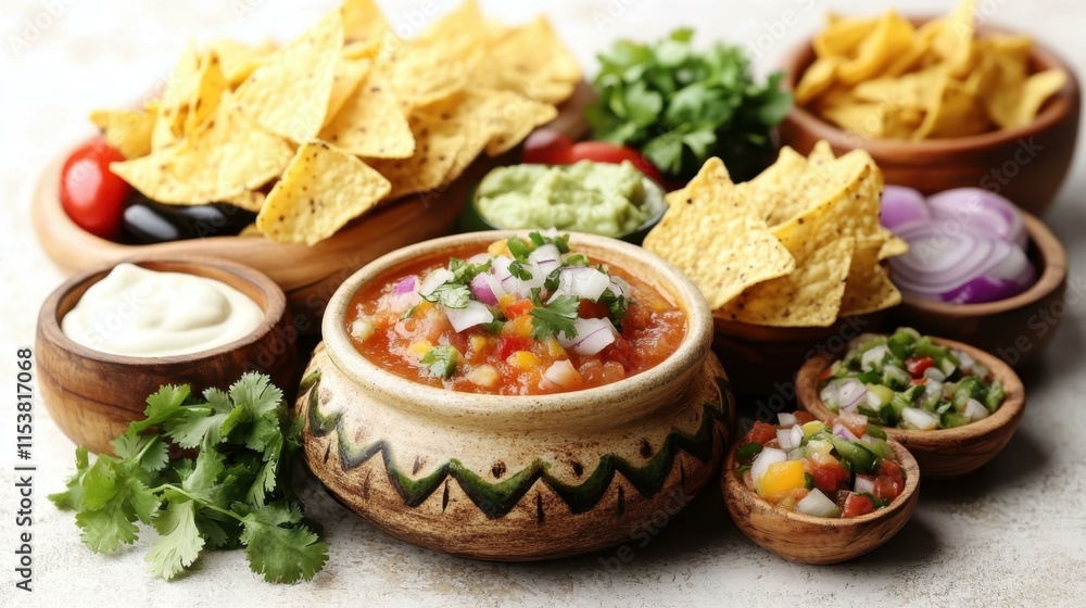 Vibrant Mexican fiesta Spicy salsa verde drizzled over enchiladas Vibrant Mexican fiesta Spicy salsa verde drizzled over enchiladas