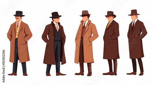 Sleuth Cartoon Unraveling the Idea of Veracity Investigation