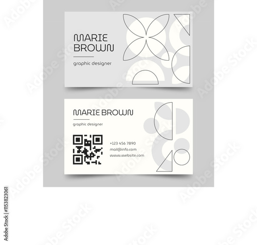 Business card template
