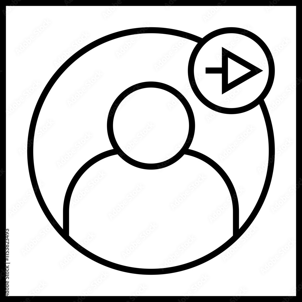 Logout icon design