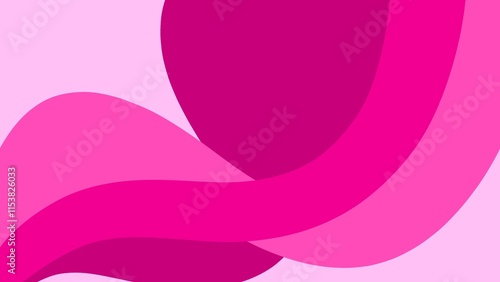 pink curved abstract background design, pink abstract background, beautiful background, horizontal background, digital art