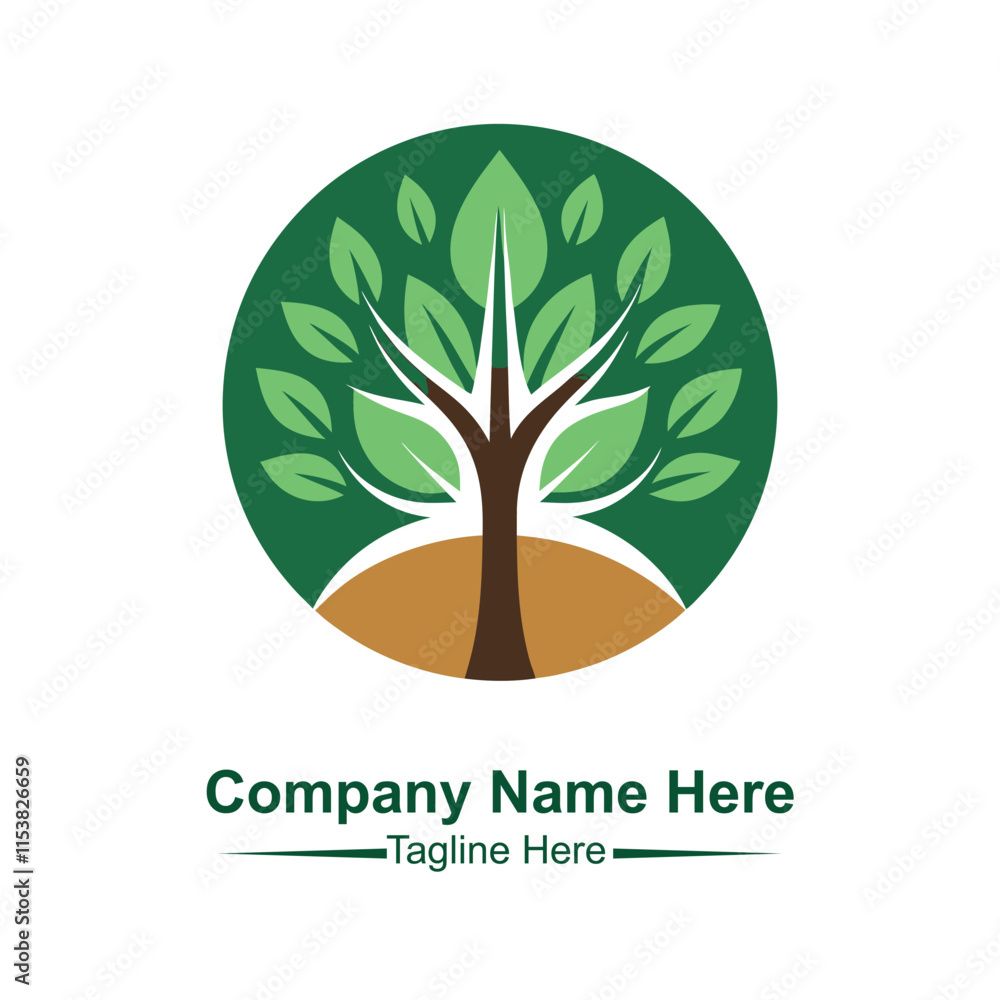 Obraz premium Tree logo