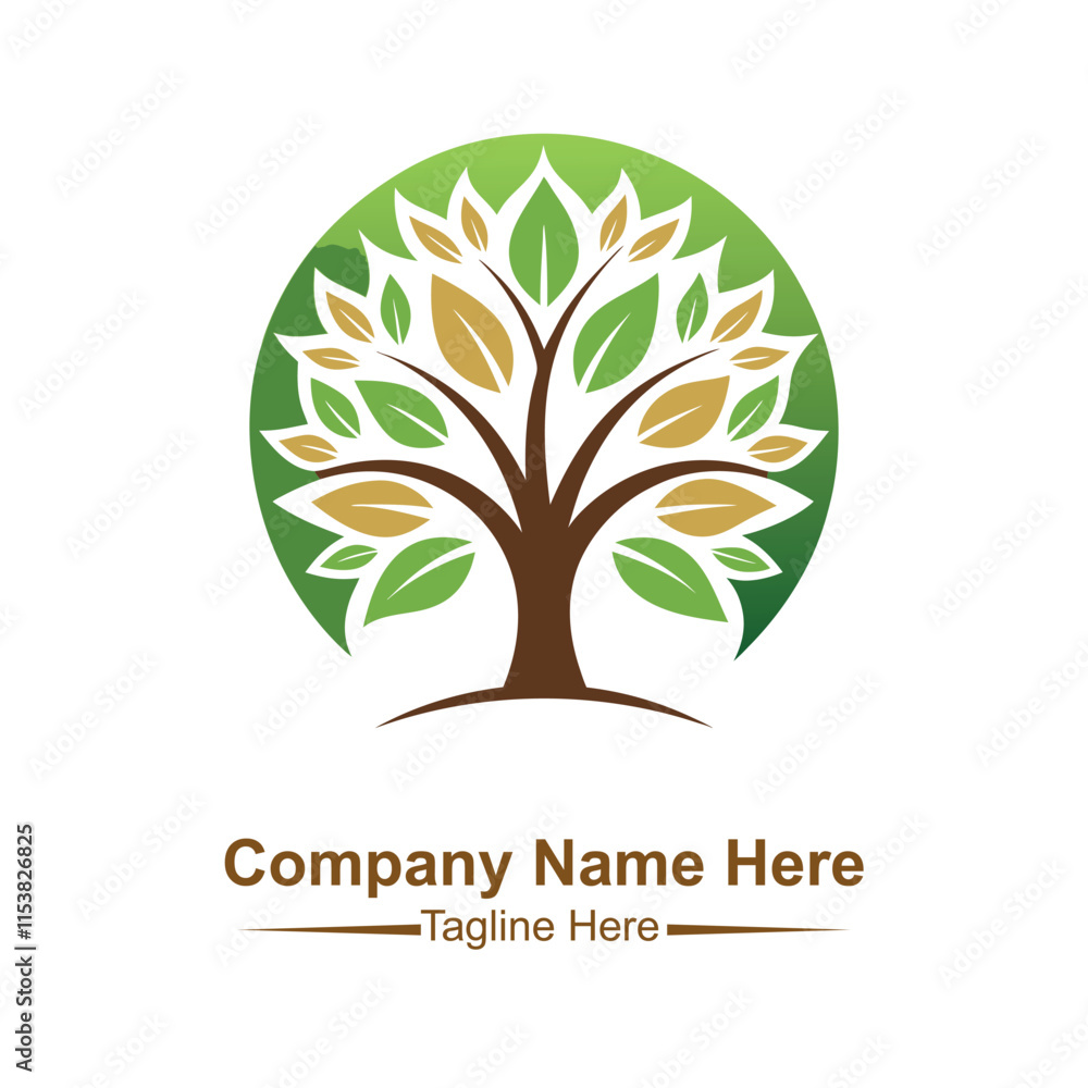 Obraz premium Tree logo