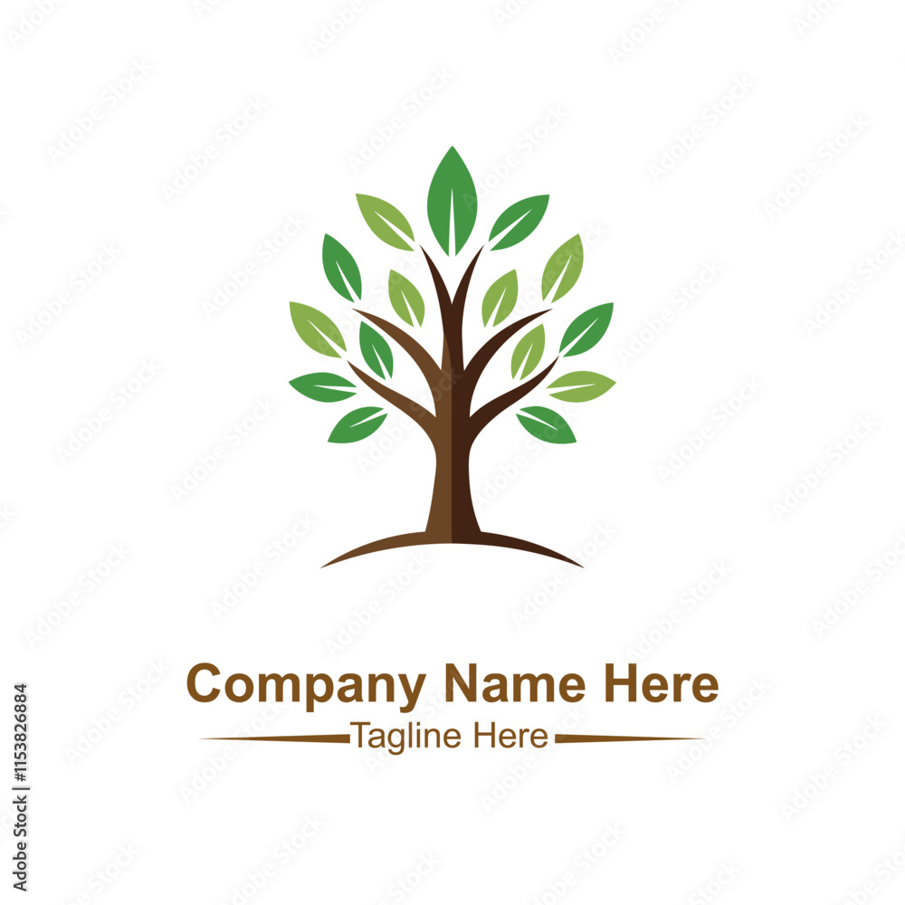 Obraz premium Tree logo