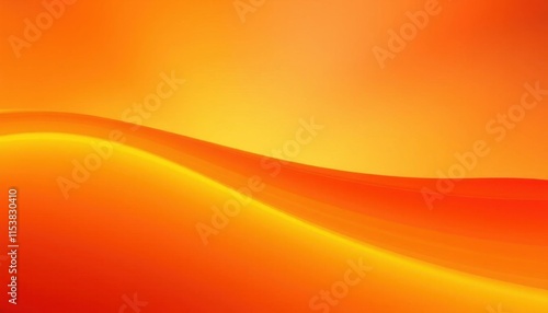 a close up of a yellow and orange background with a curve