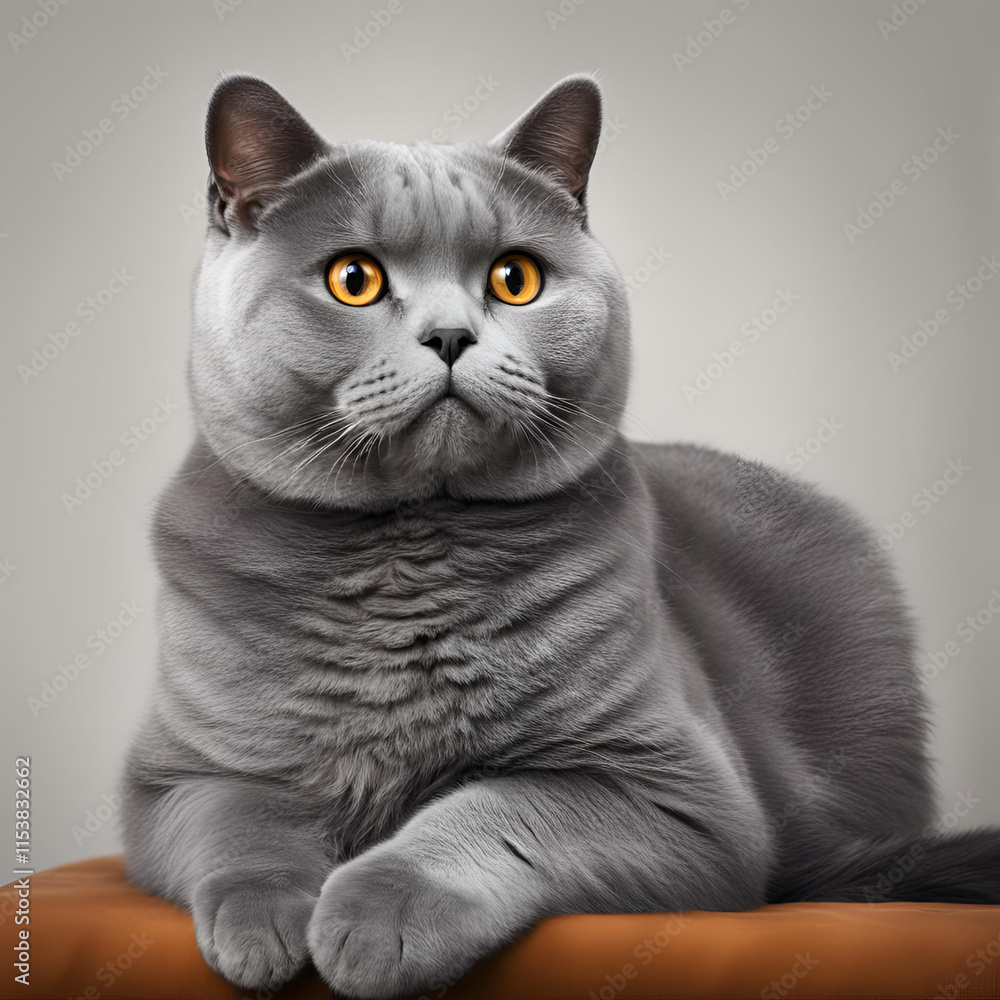 Obraz premium black and white cat